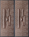 门业图片-XJ-8609前程似锦甲级铸铝卡门图片
