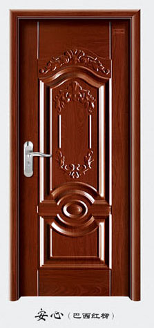门业图片- 新款钢木室内门安心(巴西红柳)安心(巴西红柳)图片