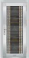 门业图片-供应珈福不锈钢单门不锈钢单门JFDM-5003(六类花)图片