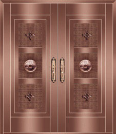 门业图片-铜门反面铜门反面-0303图片