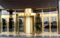 门业图片-郑州环柱旋转门、环柱柱两翼悬转门内直径3600 mm，外直径：3780mm，通行高度：2600mm图片