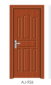门业图片-免漆套装门全新推出2012新款PVC免漆室内门2100*900*280图片