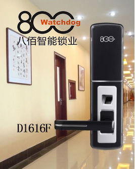 门业图片-高端指纹锁，防盗锁WATCHDOG D1616F 系列智能门锁D1616F图片