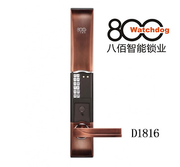 门业图片-高端指纹锁，防盗锁WATCHDOG D1816系列智能门锁D1816图片