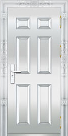 门业图片-不锈钢门不锈钢门JFX-8002图片
