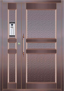 门业图片-不锈钢铜门/真铜门不锈钢铜门/真铜门JFX-8069图片