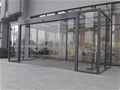 门业图片-朝阳区安装感应门玻璃门厂家自动门图片
