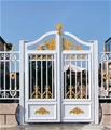 门业图片-白色优雅别墅铝艺大门JH359图片