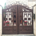 门业图片-欧式高档庭院铸铝大门JH798图片