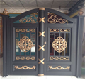 门业图片-铸铝门别墅进户生活的格调象征JH924图片