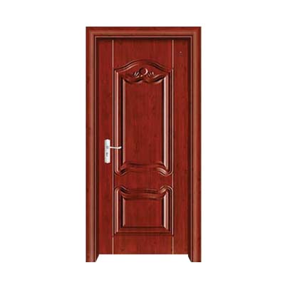 门业图片-钢木室内门钢木门L-6012美国红松（高仿反凸）图片