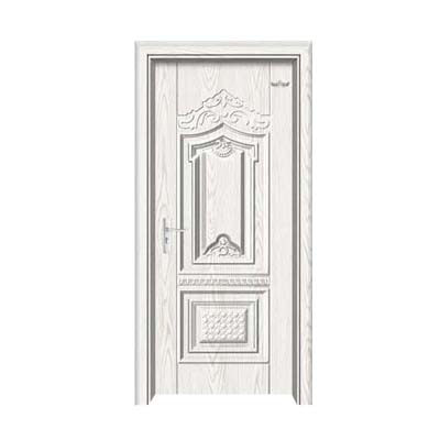 门业图片-钢木室内门钢木门FL-6015欧洲白影（高仿反凸）图片