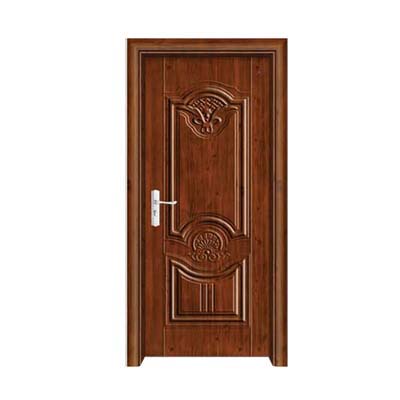 门业图片-钢木室内门钢木门FL-9018印尼榆木（反凸工艺）图片