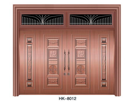 门业图片-铜铝门铜铝门hk-8012图片