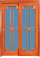 门业图片-实木门厂家 实木门制作 原木门和实木门的区别优盟图片