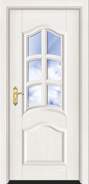 门业图片-实木复合门MJ-9801暖白浮雕MJ-9801暖白浮雕图片