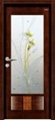 门业图片-批发格尔美实木玻璃门GEM-E807B图片