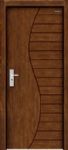 门业图片-平板铣型实木门批发格尔美平板铣型实木门GEM-A841图片