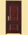 门业图片-实木钢木门JXM-3001咖啡金图片