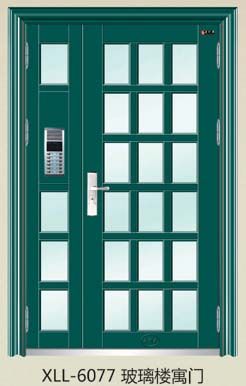 门业图片-楼寓门系列XLL-6077XLL-6077图片