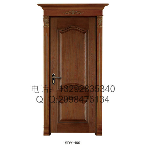 门业图片-实木门工程用实木复合门烤漆门，实木复合门齐全图片