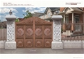 门业图片-真铜庭院大门JYT-8001图片