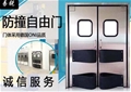 门业图片-防撞自由门重庆超市专用自动防撞门易锐图片
