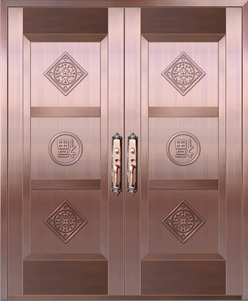 门业图片-超豪铜门背面可选批发超豪铜门背面三BM-003图片