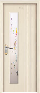 门业图片-钢木门系列靓佳07白枫 钢木门可定制图片