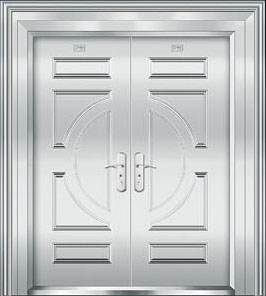 门业图片-对开门系列福邸门业FD-9079图片