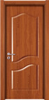 门业图片-仿实木钢木门供应甲第仿实木钢木门YX-Q9002图片