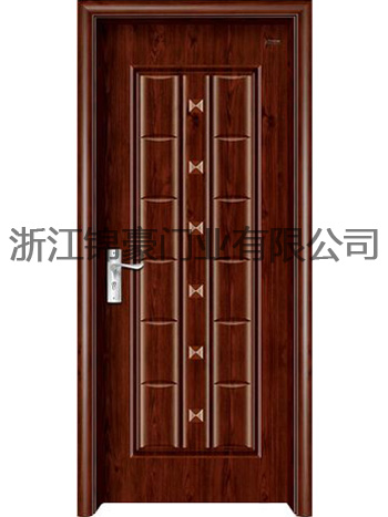 门业图片-钢木门越南红松AA-557(越南红松)图片