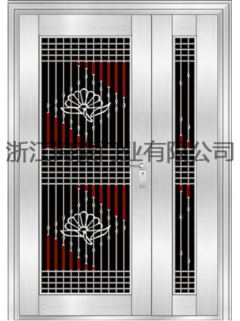 门业图片-不锈钢门JH-6011(贵族花)JH-6011(贵族花)图片