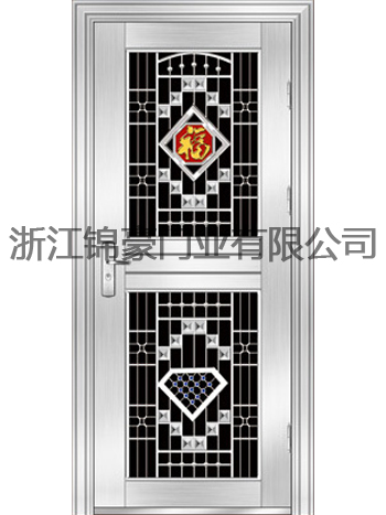 门业图片-不锈钢门JH-6027(贵族花)JH-6027(贵族花)图片