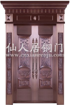 门业图片-铜门系列铜门品牌厂家XRJ-201020图片