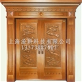 门业图片-仿红铜金属漆、真铜漆SH-AB026图片