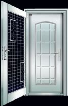 门业图片-不锈钢复合门低价批发金纳祥不锈钢复合门JNX-5001图片