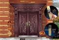 门业图片-仿铜门系列zsx-9709图片