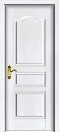 门业图片-生态浮雕门系列生态浮雕门MH-3105（浮雕暖白）图片