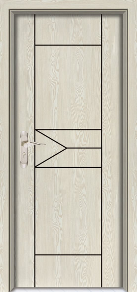 门业图片-浮雕幻影白实木门系列浮雕幻影白实木门MH-9001浮雕白枫木图片