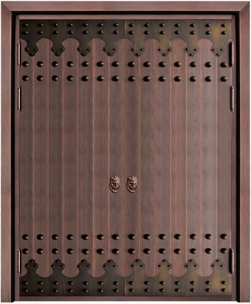 门业图片-顶级真铜门系列顶级真铜门JTZ-111图片