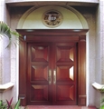 门业图片-实木门出口,MDF门,外贸PVC门,原木烤漆门,房间门,好万家名牌H-2215图片
