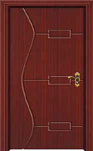 门业图片-钢木门室内实木门，著名实木烤漆门，佛山实木门，好万家王牌门H-1101图片