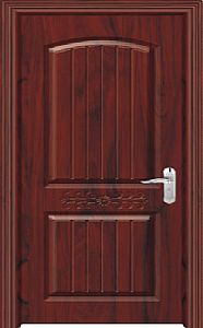 门业图片-复合实木免漆门广东木门厂；南海实木门；原木实木门；橡木门；烤漆门；好万家h-4401图片