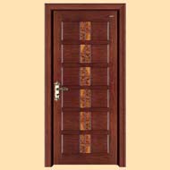 门业图片-实木复合面包门实木复合门KJ2-002图片