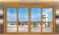 门业图片-佛山康盈制造时尚家居推拉门与现代中式铝合金门窗，你喜欢吗KY-50--图片