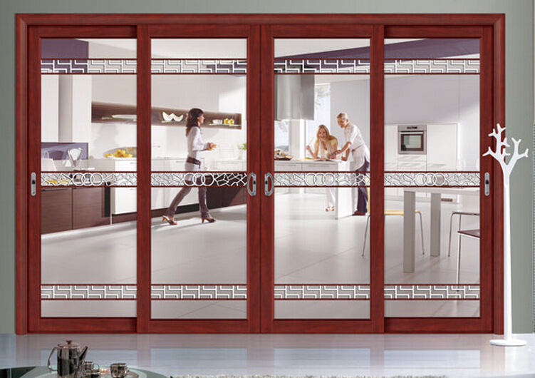 门业图片-铝合金门窗完美居家订制康盈精美重型推拉门与平开门，宁静又舒适KY-50--图片