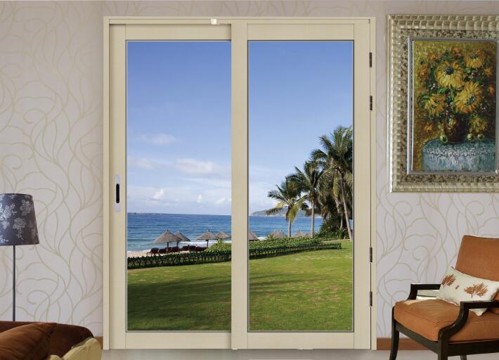 门业图片-铝合金门窗一年四季过着宁静舒适生活，都因家有康盈超静音铝合金门KY-50--图片