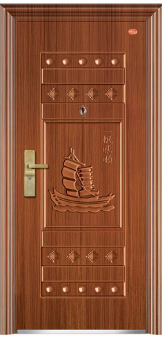 门业图片-仿铜门一帆风顺一帆风顺图片